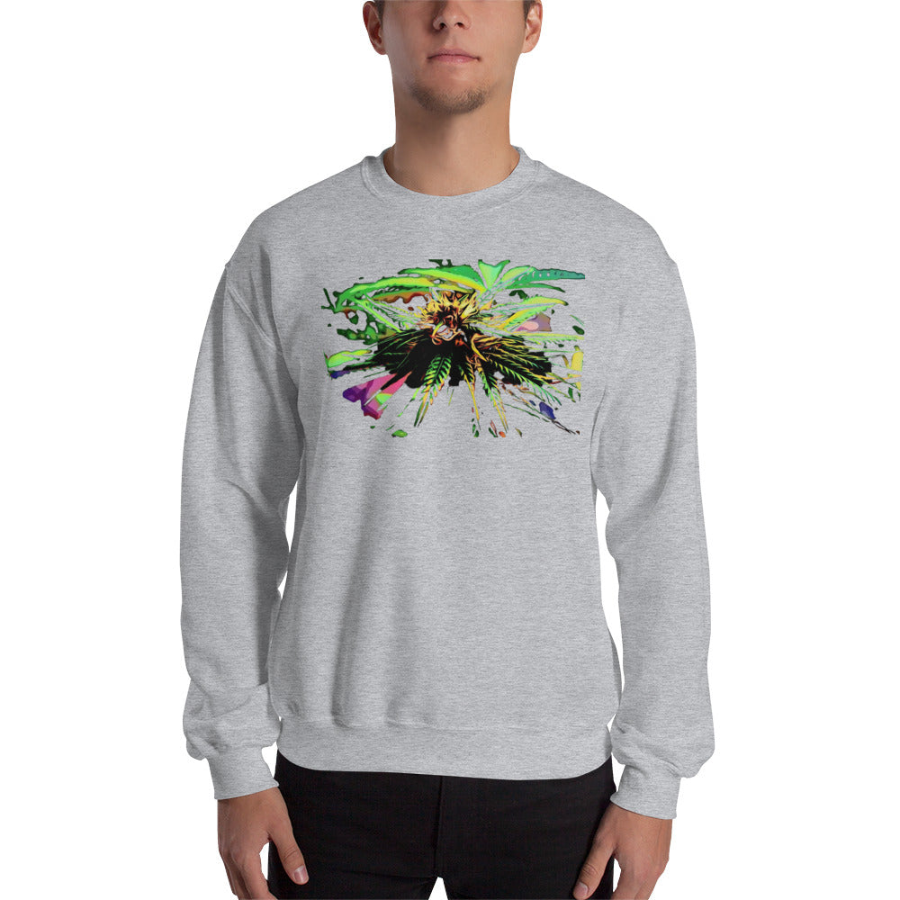 Happy's Sunshine Cannabis Variety Unisex Sweatshirt