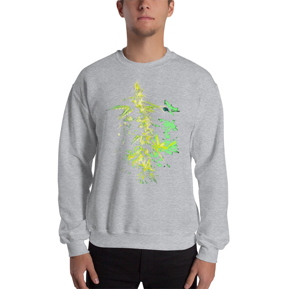 Happy's Landrace Blend Cannabis Variety Unisex Sweatshirt