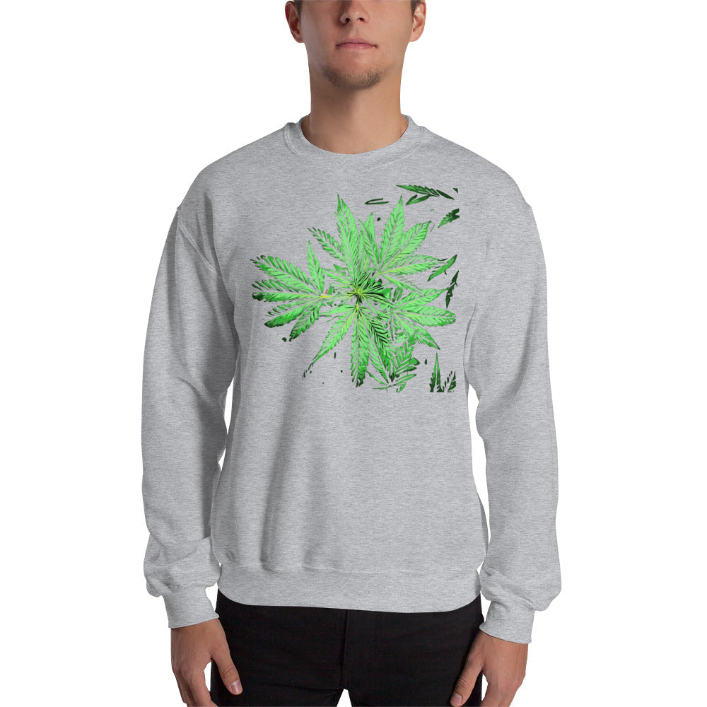 Early Flowering Cannabis Plant Unisex Sweatshirt