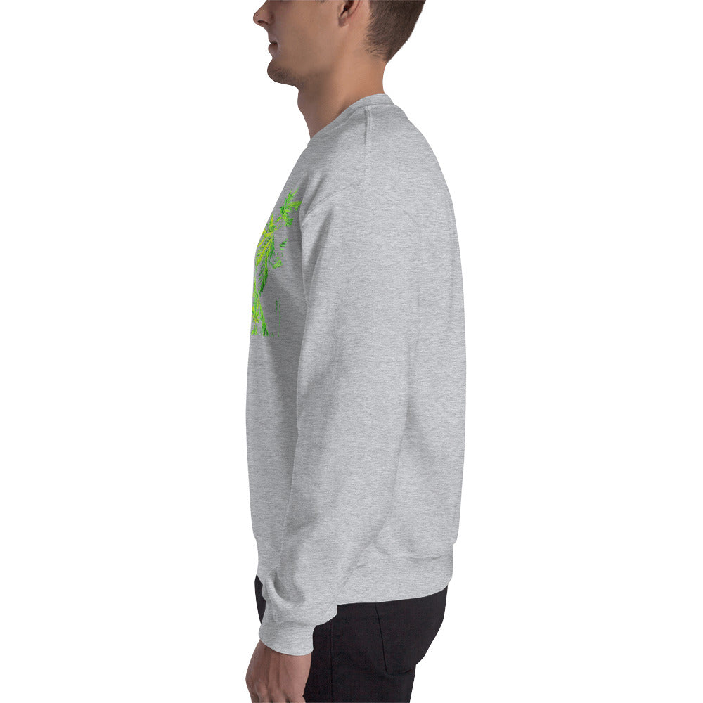Vegetative Cannabis Plants Unisex Sweatshirt