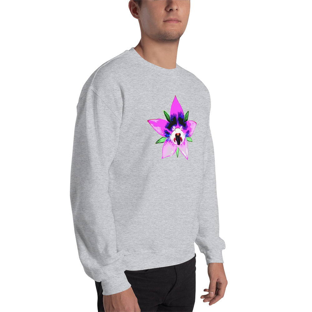 Pink Starflower Unisex Sweatshirt