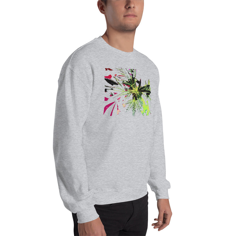 Happy's Special Blend Cannabis Plant Unisex Sweatshirt