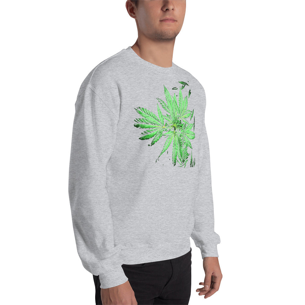 Early Flowering Cannabis Plant Unisex Sweatshirt