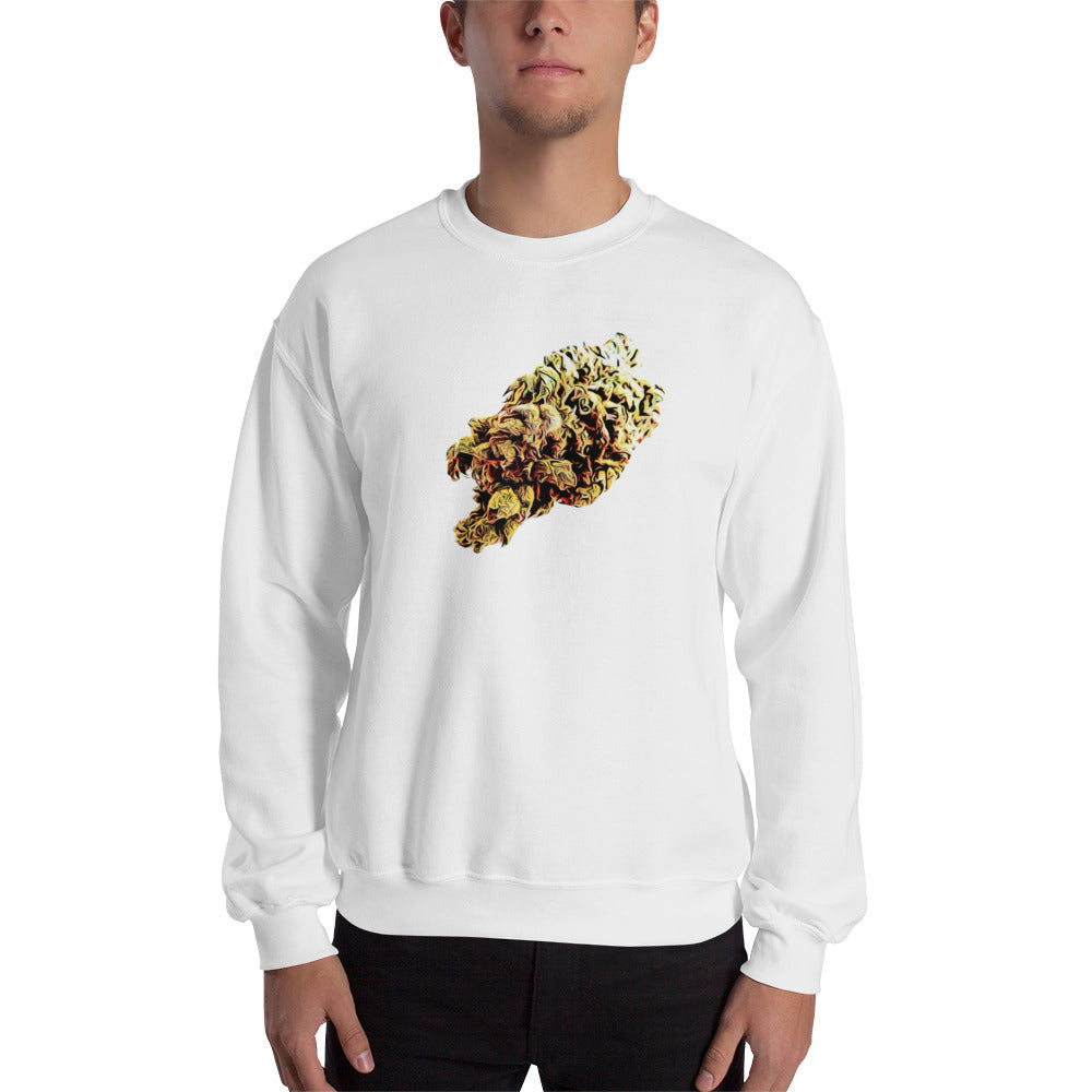Homegrown Haze Cannabis Plant Unisex Sweatshirt