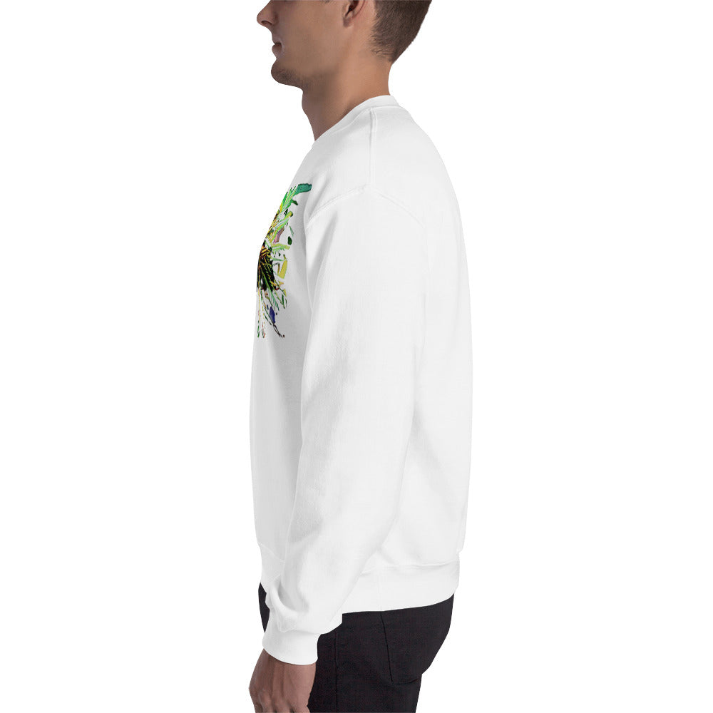 Happy's Sunshine Cannabis Variety Unisex Sweatshirt