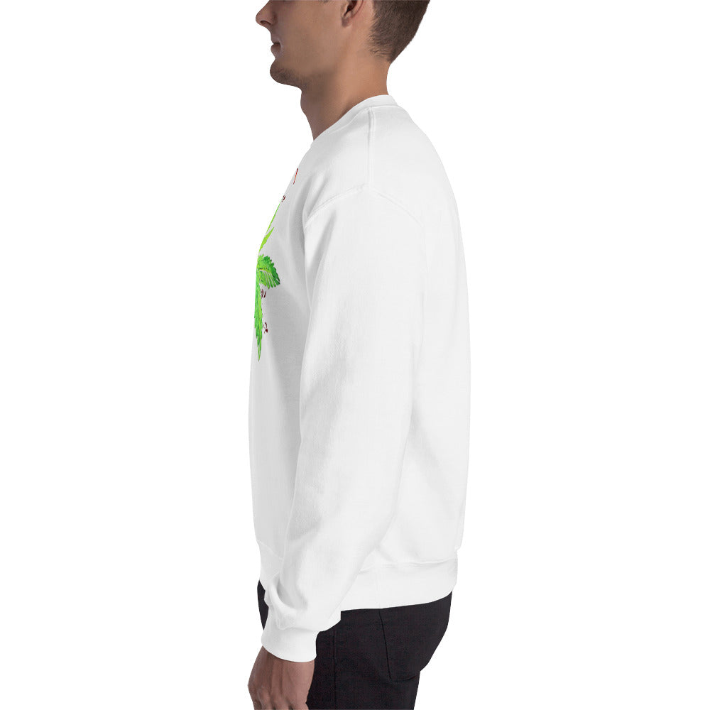 4 Leaf Cannabis Plant Unisex Sweatshirt