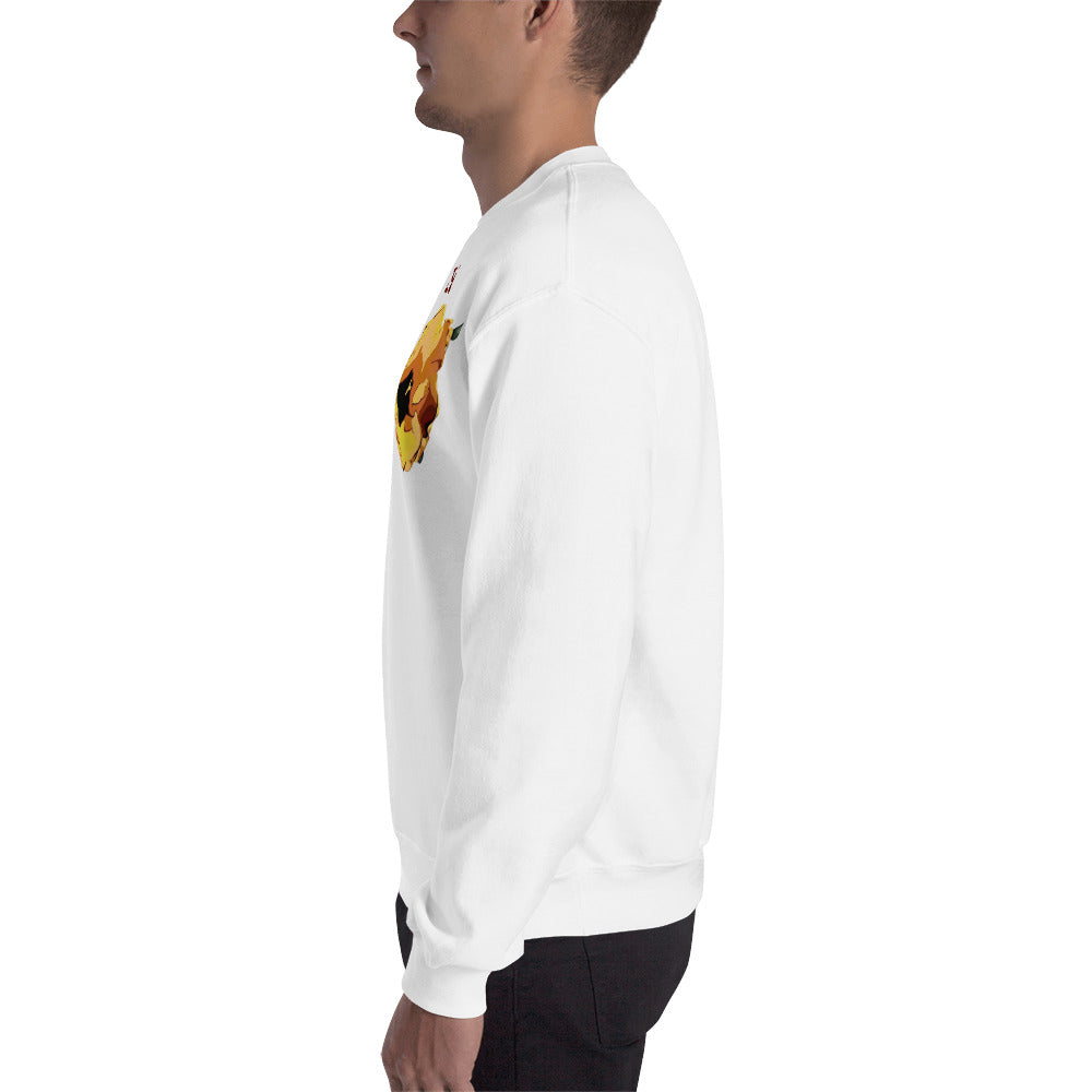 Yellow Tulip Flowers Unisex Sweatshirt
