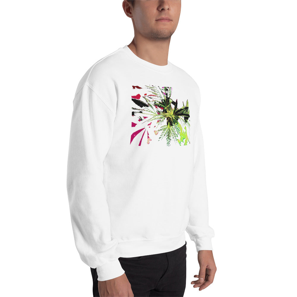 Happy's Special Blend Cannabis Plant Unisex Sweatshirt