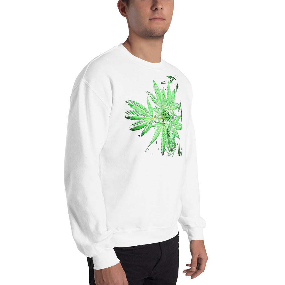 Early Flowering Cannabis Plant Unisex Sweatshirt