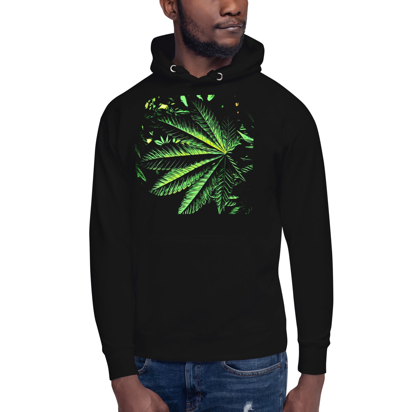 Biggest Cannabis Leaf Unisex Hoodie