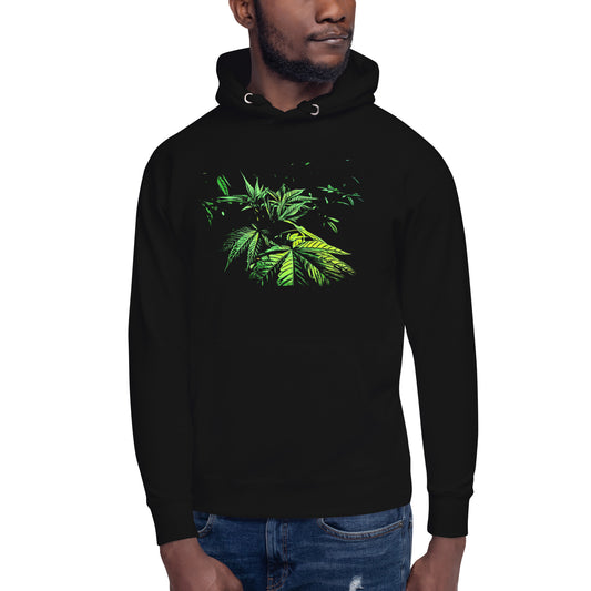 Praying Cannabis Plant Unisex Hoodie