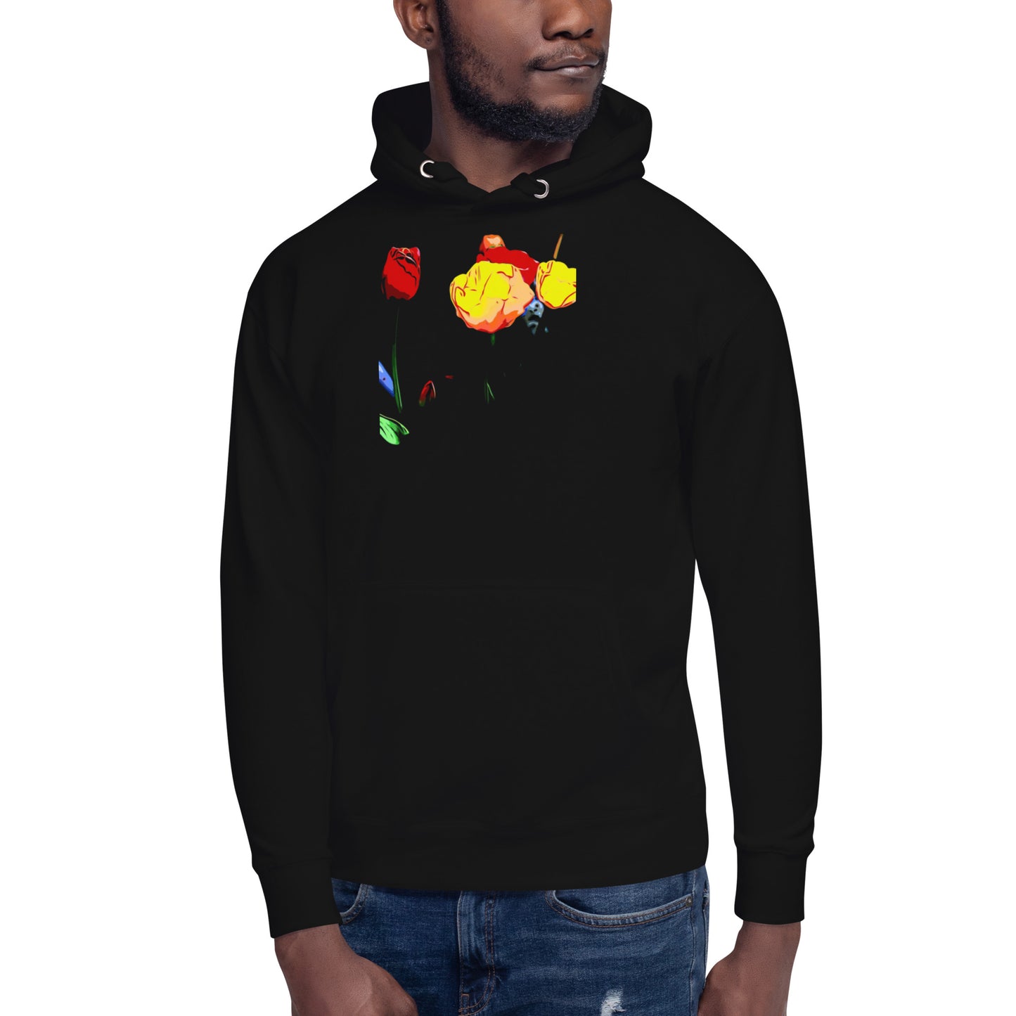 Mix of Tulip Flowers Unisex Hoodie