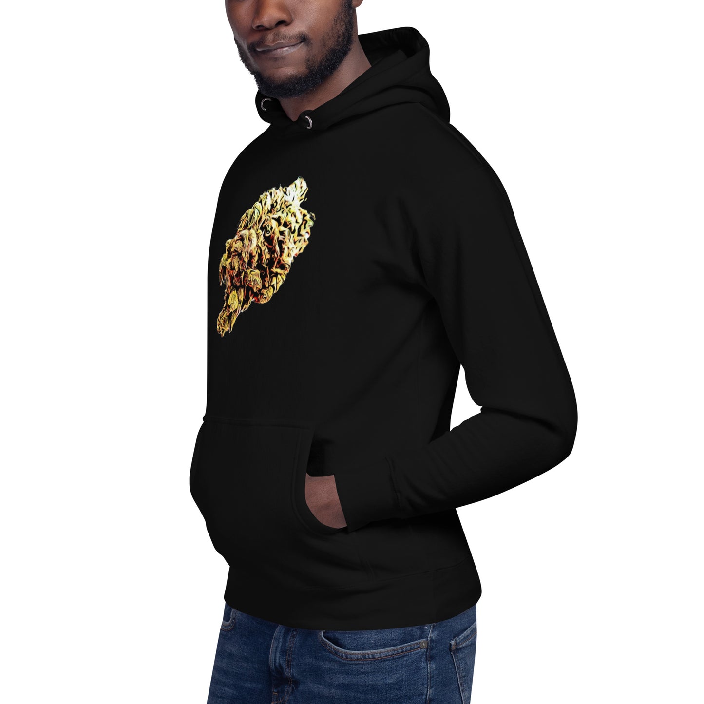 Homegrown Haze Cannabis Flower Unisex Hoodie