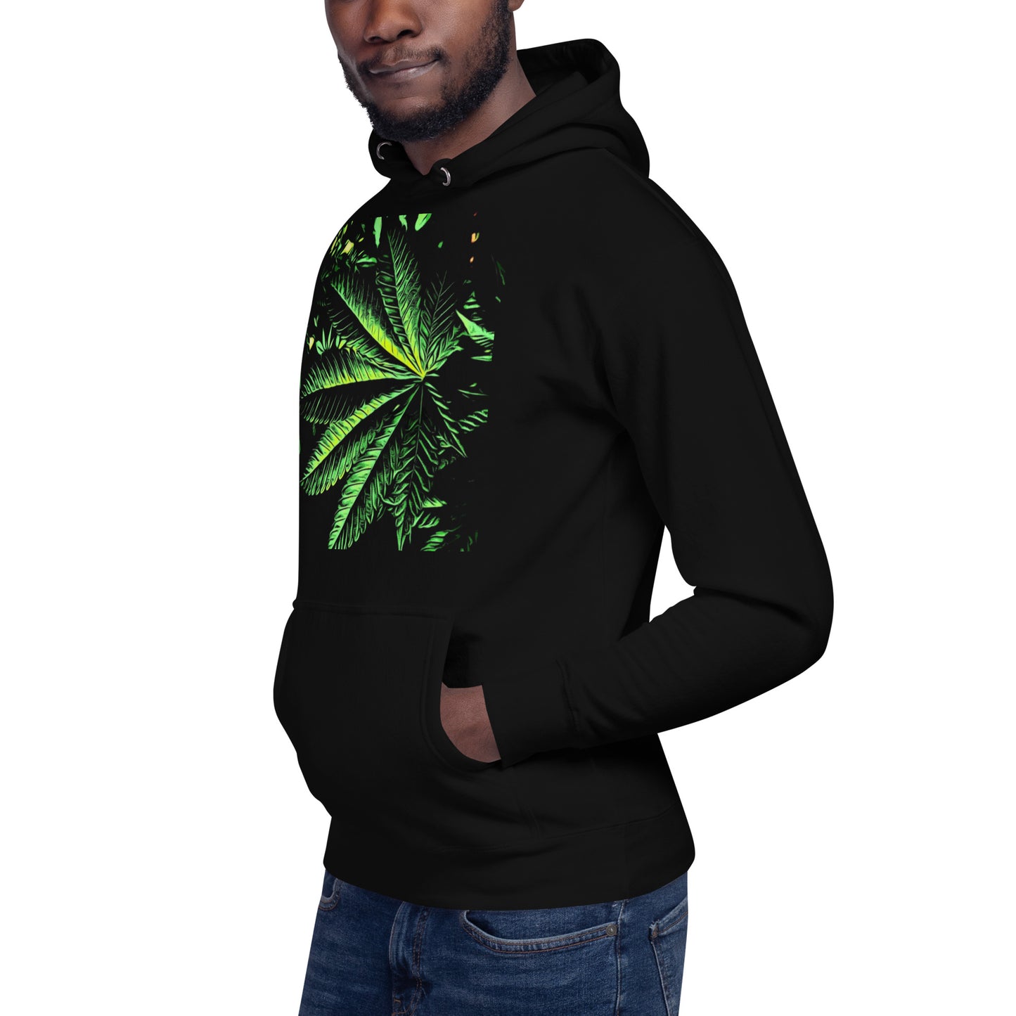 Biggest Cannabis Leaf Unisex Hoodie