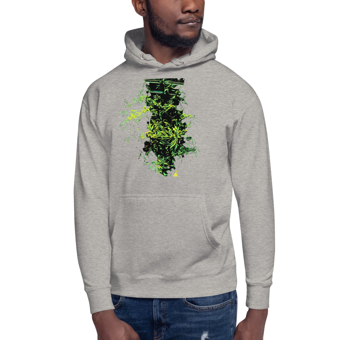 Monster Bush Cannabis Plant Unisex Hoodie