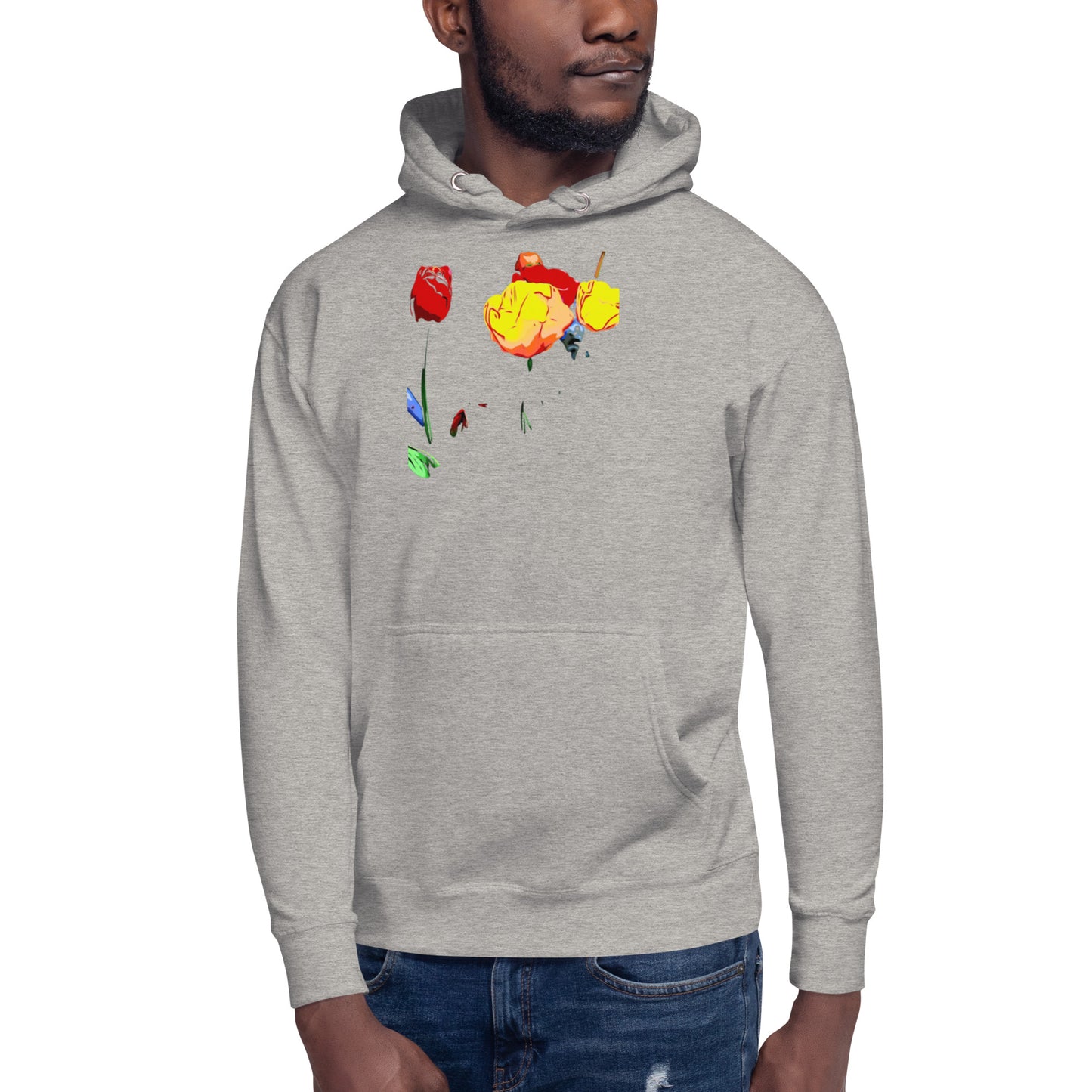 Mix of Tulip Flowers Unisex Hoodie