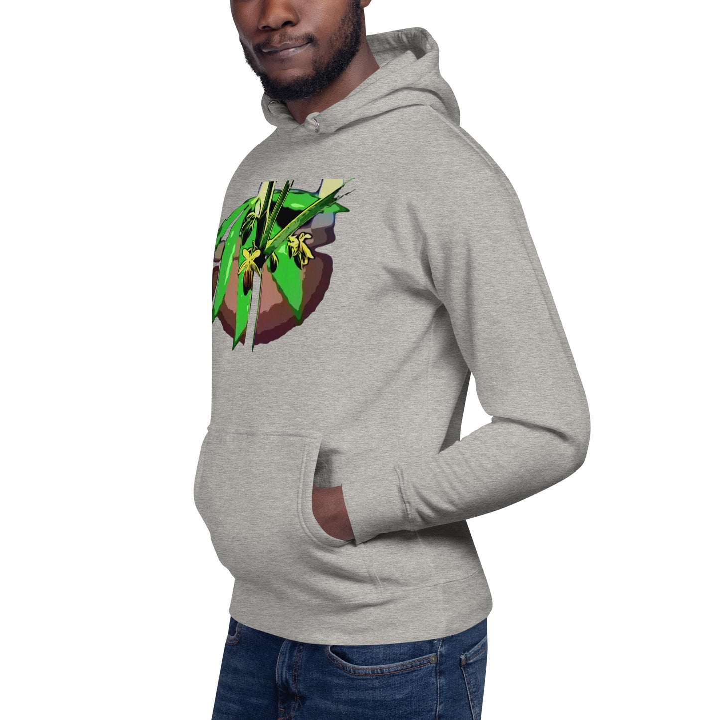 Male Flowering Cannabis Plant Unisex Hoodie