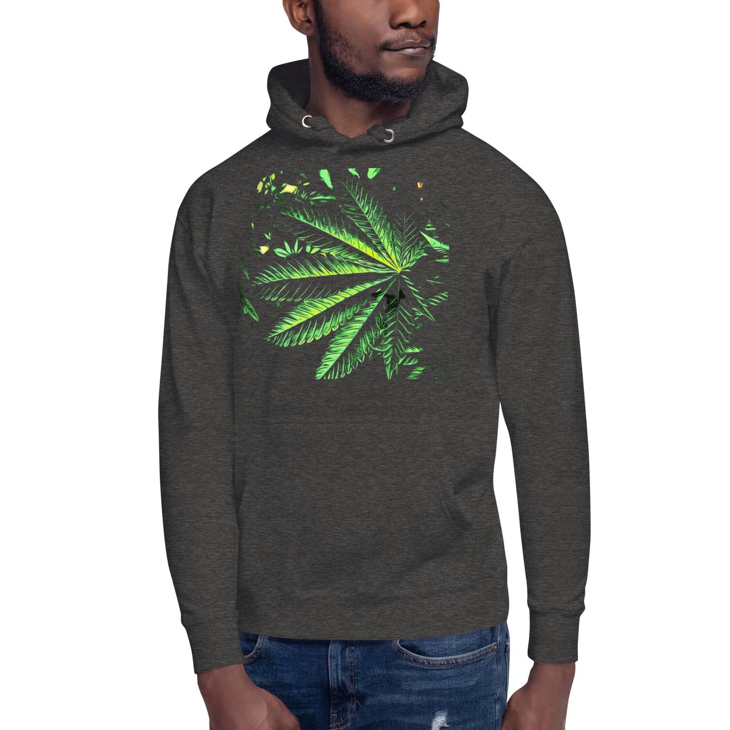 Biggest Cannabis Leaf Unisex Hoodie