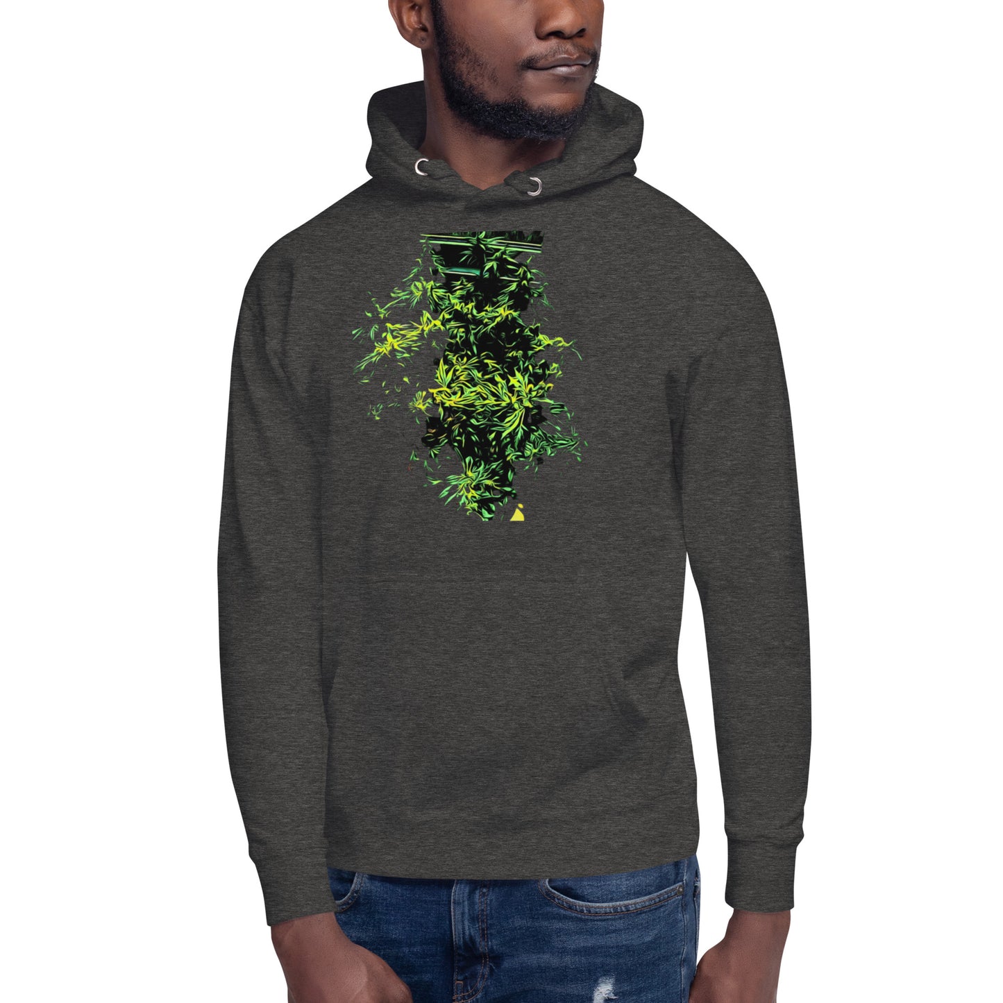 Monster Bush Cannabis Plant Unisex Hoodie