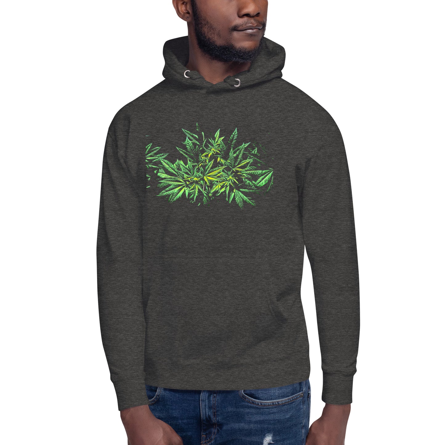 Flowering Hybrid Cannabis Plant Unisex Hoodie
