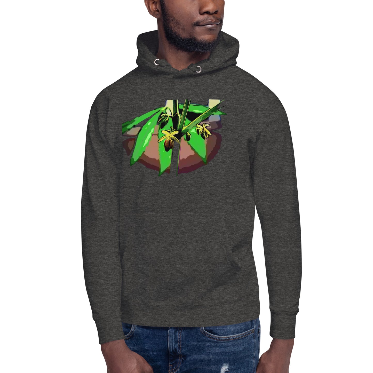 Male Flowering Cannabis Plant Unisex Hoodie
