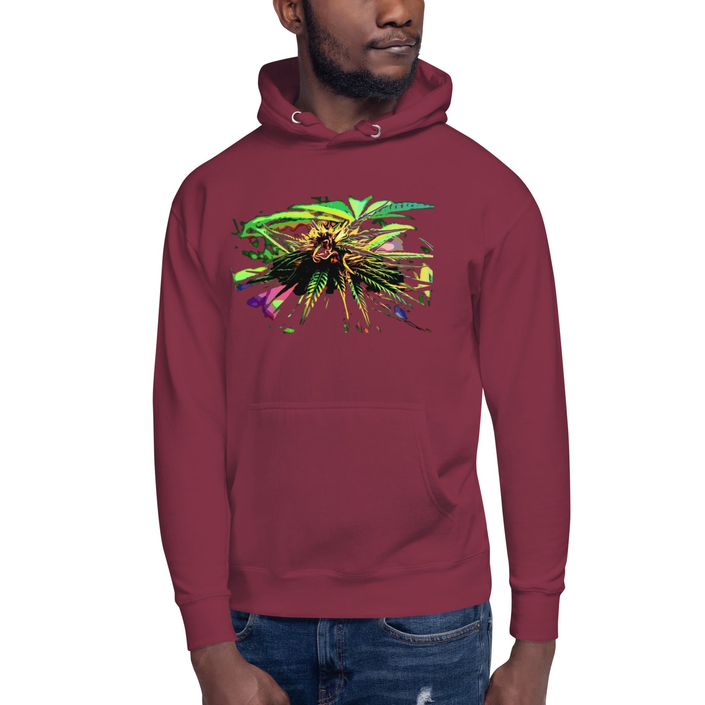 Happy's Sunshine Cannabis Variety Unisex Hoodie