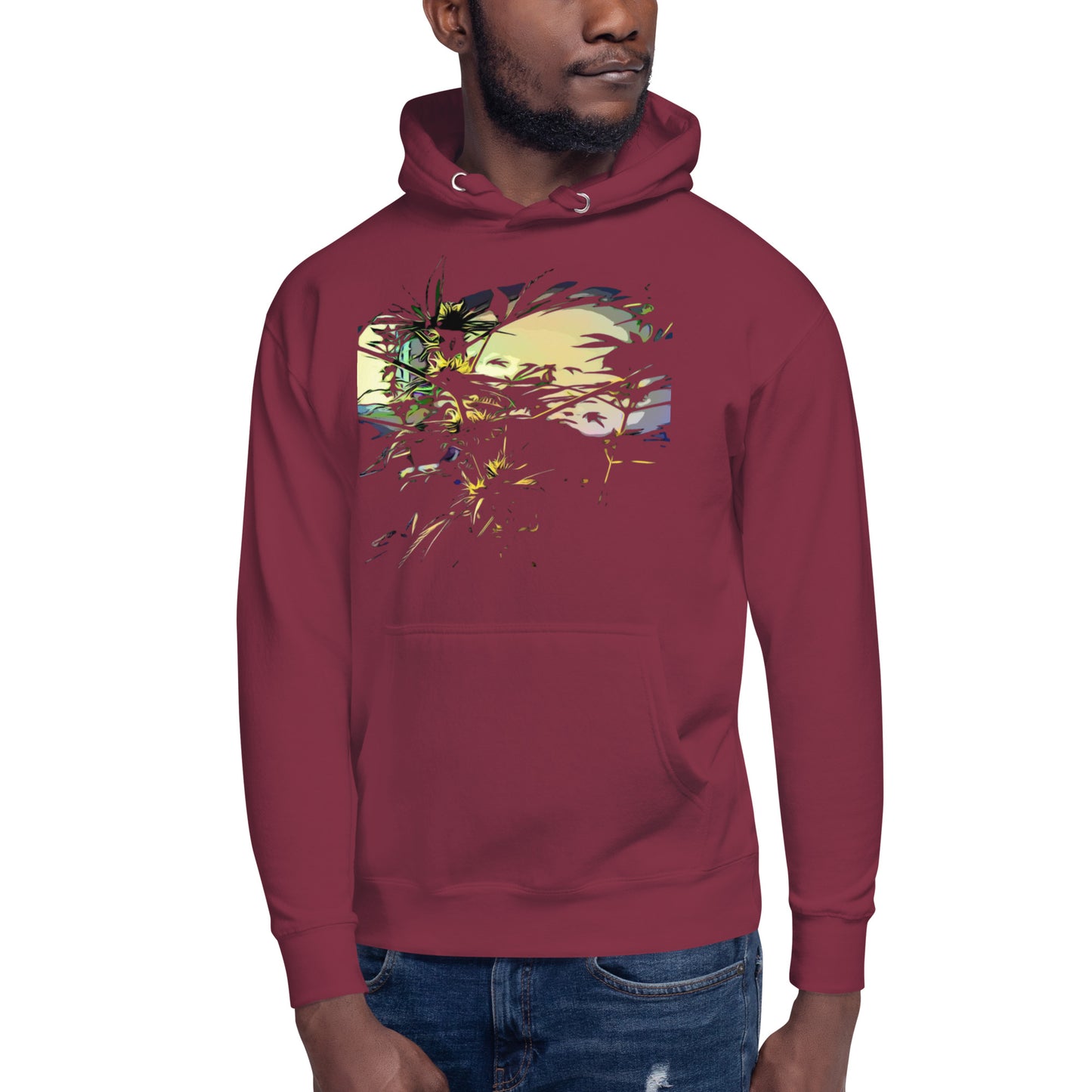 Happy's Blaze Cannabis Variety Unisex Hoodie
