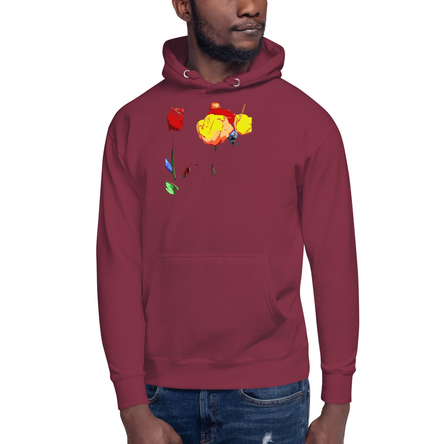 Mix of Tulip Flowers Unisex Hoodie