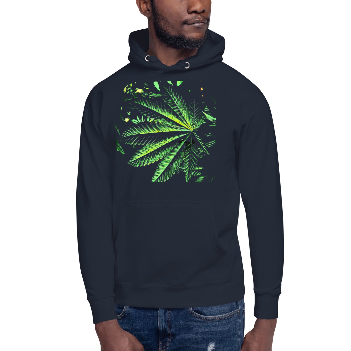 Biggest Cannabis Leaf Unisex Hoodie