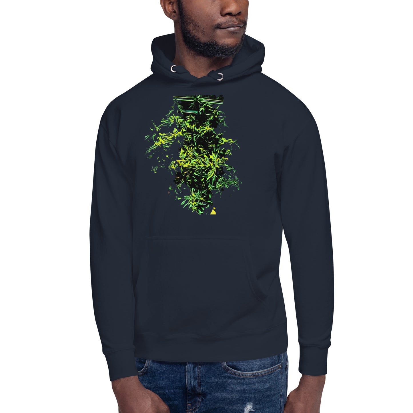 Monster Bush Cannabis Plant Unisex Hoodie
