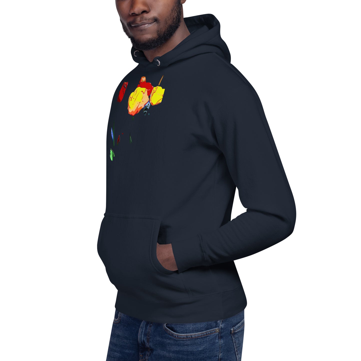 Mix of Tulip Flowers Unisex Hoodie