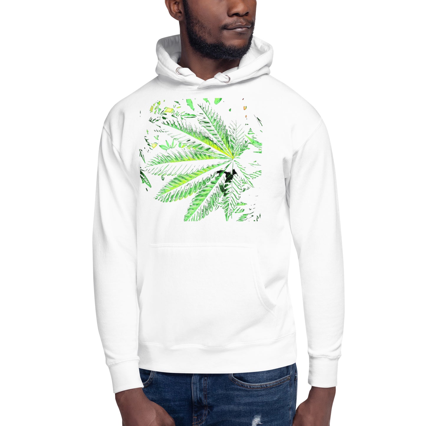 Biggest Cannabis Leaf Unisex Hoodie