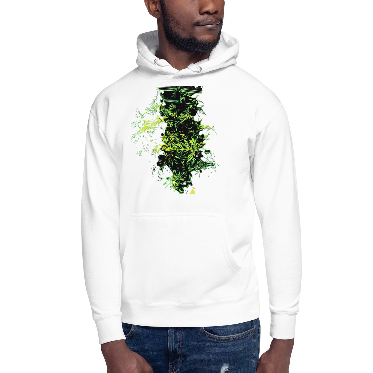 Monster Bush Cannabis Plant Unisex Hoodie