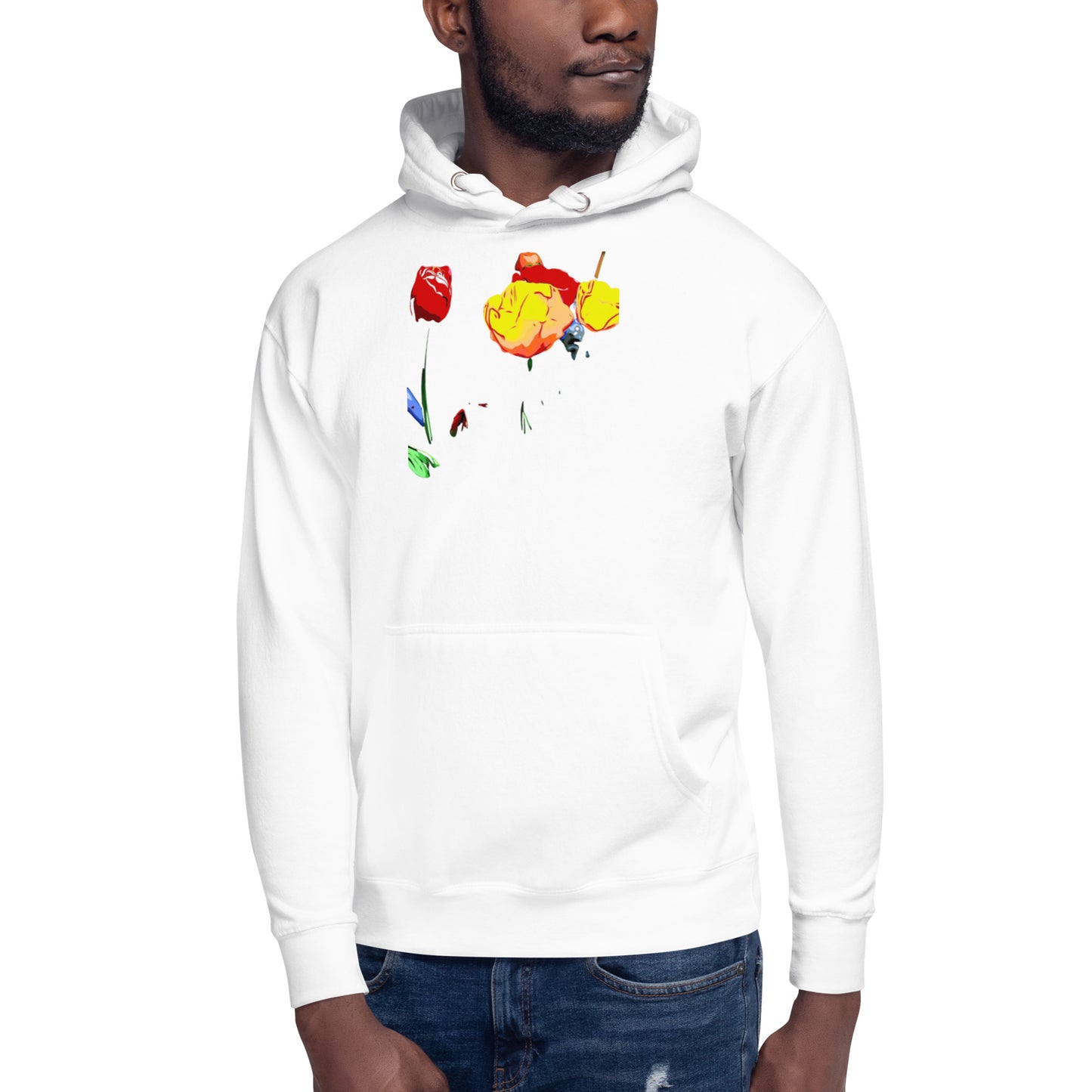 Mix of Tulip Flowers Unisex Hoodie