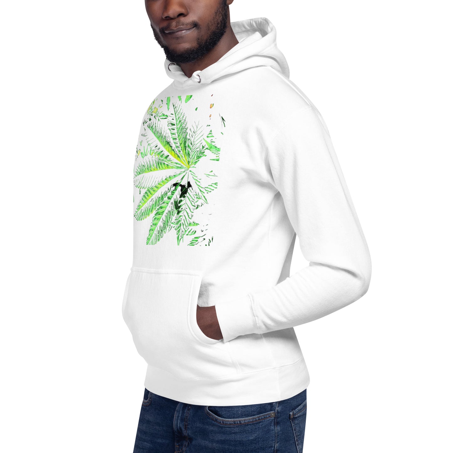 Biggest Cannabis Leaf Unisex Hoodie
