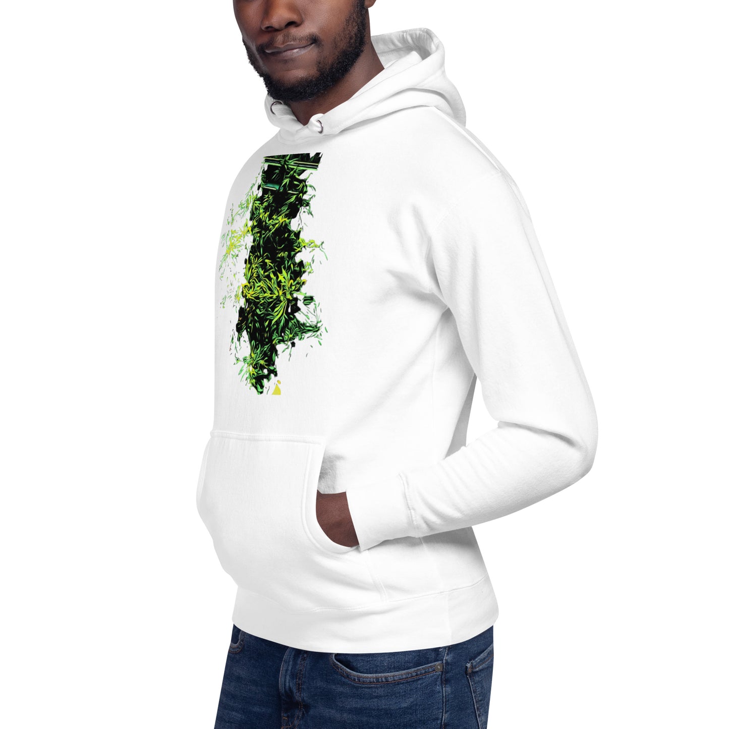 Monster Bush Cannabis Plant Unisex Hoodie
